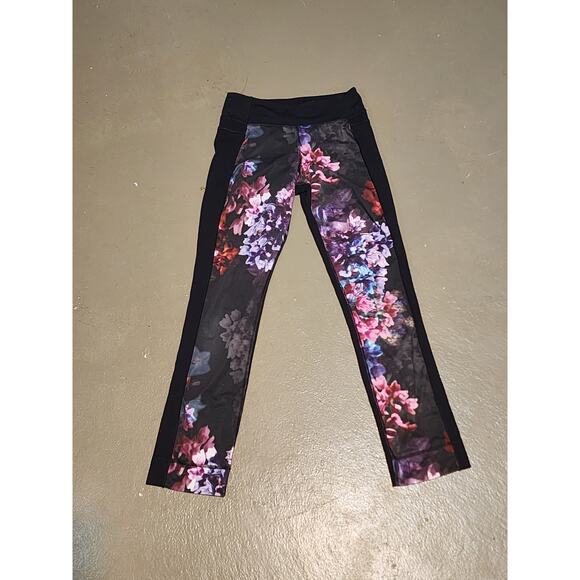 Lululemon Root Chakra Pant in Spring Has Sprung Multi Black Women's Size 2 - Picture 3 of 6